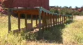 Empty Shelter For Farmer's Market HD Footage