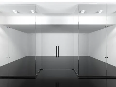 Empty shop 库存插图