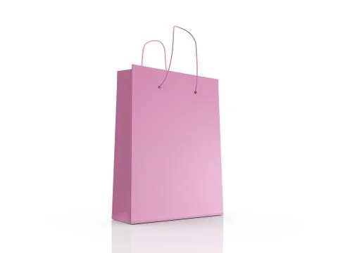 Empty shopping bag Illustrazione stock