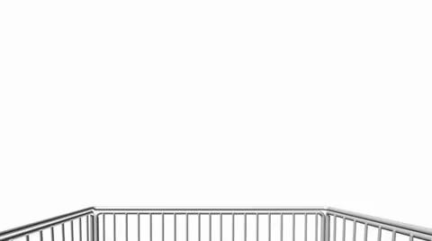 Empty shopping cart Stock Footage 22780461