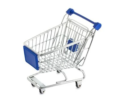 Empty shopping cart Stock Photos