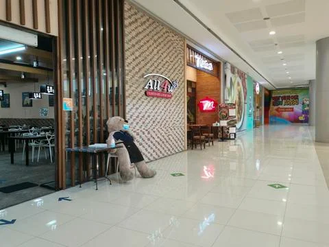 Empty Shopping Mall Stock Photos