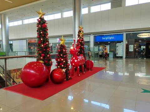 Empty Shopping Mall Stock Photos