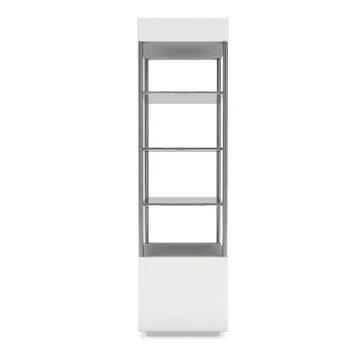 Empty showcase for exhibit. 3d render. 스톡 일러스트