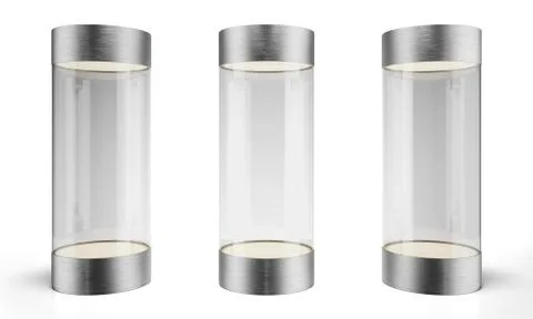 Empty showcase for exhibition Illustrazione stock