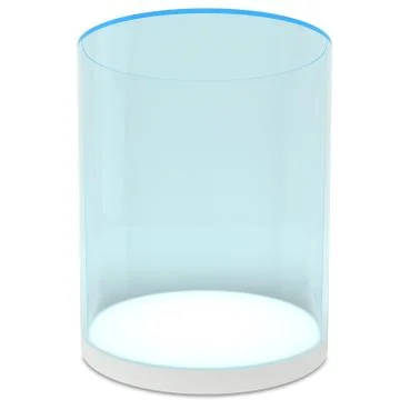 Empty Showcase Ilustração Stock