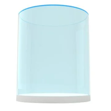 Empty Showcase Stock Illustration