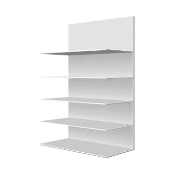 Empty showcase Illustration Stock-Illustration