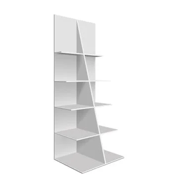 Empty showcase Illustration Stock-Illustration