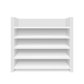 Empty showcase Illustration Stock-Illustration