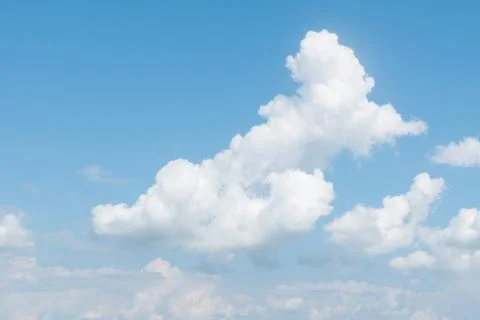 Empty sky background Stock Photos