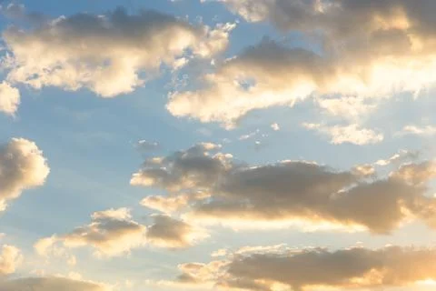 Empty sky cloud 库存照片