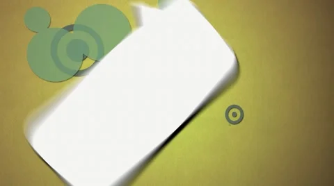 Empty speech balloon Vídeos de archivo 3475862