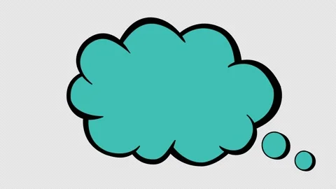 Empty speech bubble. Stock Footage 183804444