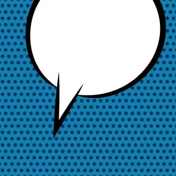 Empty speech bubble Stock Illustration