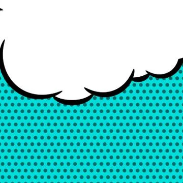 Empty speech bubble Stock Illustration