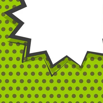 Empty speech bubble Stock Illustration