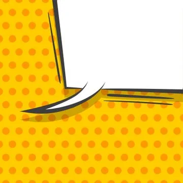 Empty speech bubble Stock Illustration