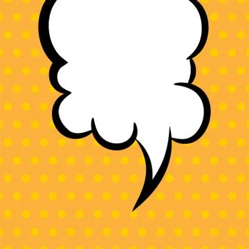 Empty speech bubble Stock Illustration