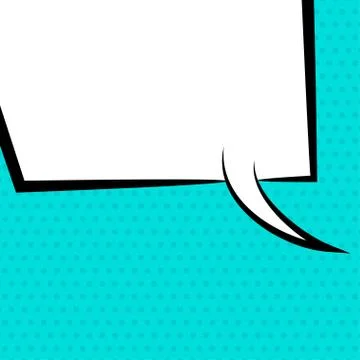 Empty speech bubble Stock Illustration