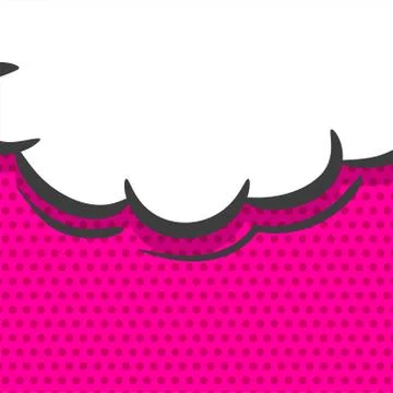 Empty speech bubble Stock Illustration