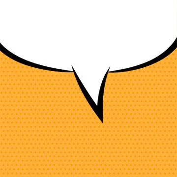 Empty speech bubble Stock Illustration