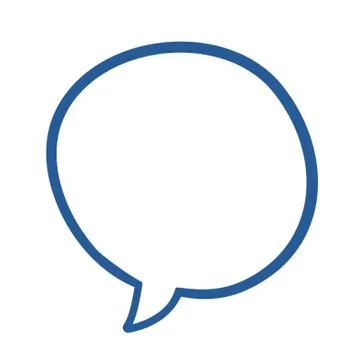 Empty Speech Bubble Stock-Illustration