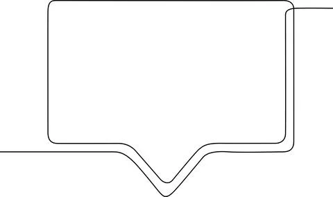 Empty speech bubble Vector 库存插图