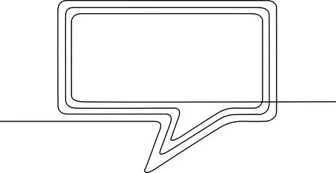 Empty speech bubble Vector 스톡 일러스트