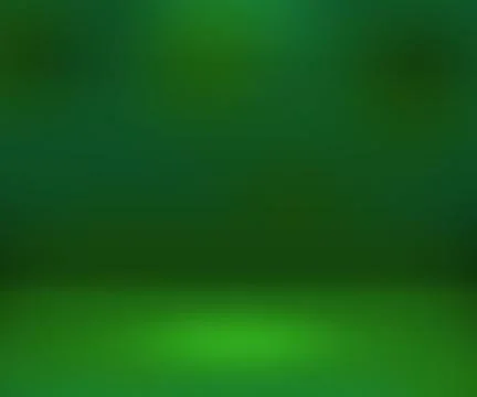 Empty spotlight green room background Stock Illustration