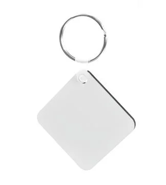 Empty square key holder Stock Photos