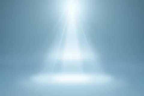 Empty stage background with spotlight Stock Illustration