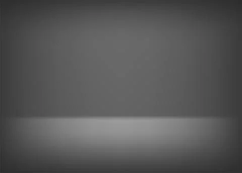 Empty stage. Gray background for presentation. Vector illustration. Illustrazione stock