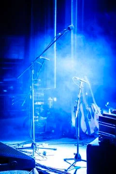 Empty stage Stock Photos