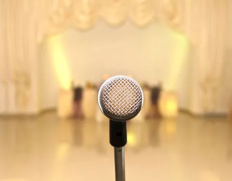 Empty stage Stock Photos