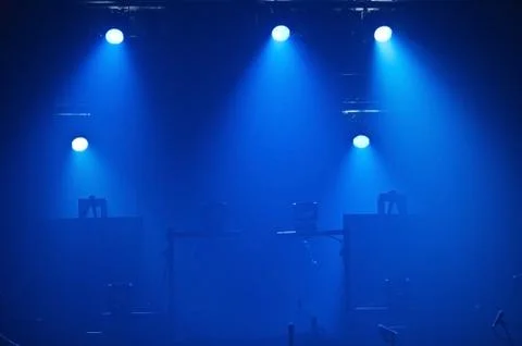 Empty stage Foto stock