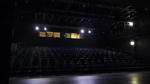 Empty stage in the theater Видео 170257582