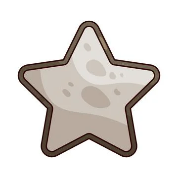 Empty Star illustration Stock Illustration