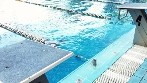 Starting Blocks Pool Stock Videos – Royalty-Free HD & 4K Videos | Pond5