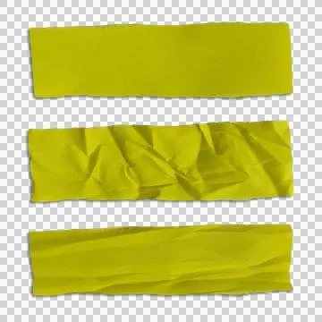 Empty Sticky Note Transparent Background Stock Photos