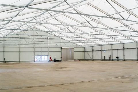 Empty storage or warehouse. Industry concept. Stock-Fotos