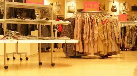 Empty store Stock Footage 743976