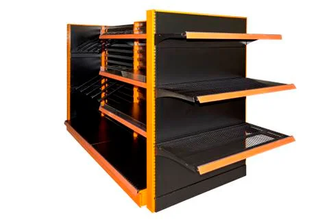 Empty store shelves Stock Photos