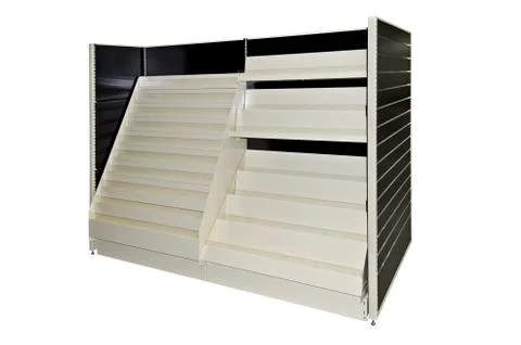 Empty store shelves Stock Photos