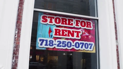 Empty Storefront 006 Video stock 229915716