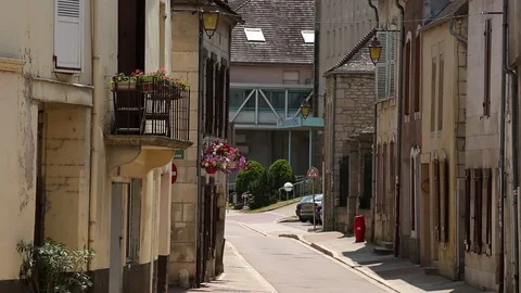 Empty street of city Stock Footage 76950785