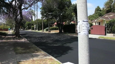 Empty Street Video stock 738434