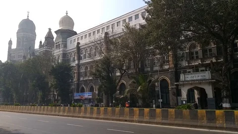 Empty Street , Mumbai Stock Footage 101471330