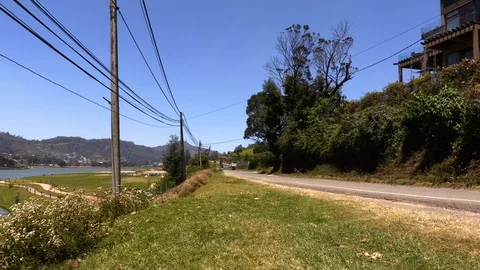 Empty Street in Nuwara Eliya Sri Lanka Stock Footage 104776053