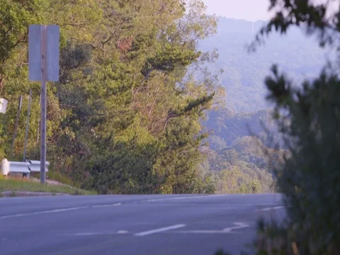 Empty street panning 스톡 동영상 79971573